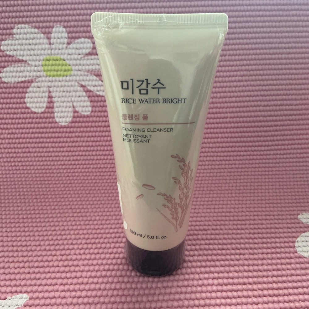 The Face Shop Rice Water Bright Foaming Cleanser 150ml K-Beauty Face Wash
